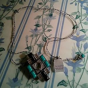 LIA SOPHIA ART DECO NECKLACE!